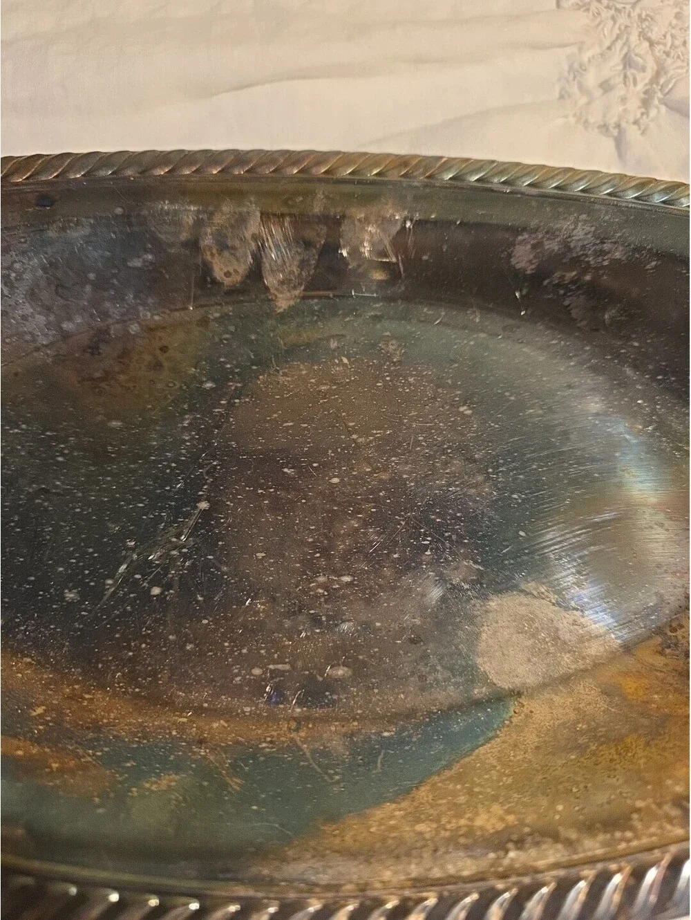 WM. A. Rogers By Oneida Ltd Silversmiths  Oval Dish